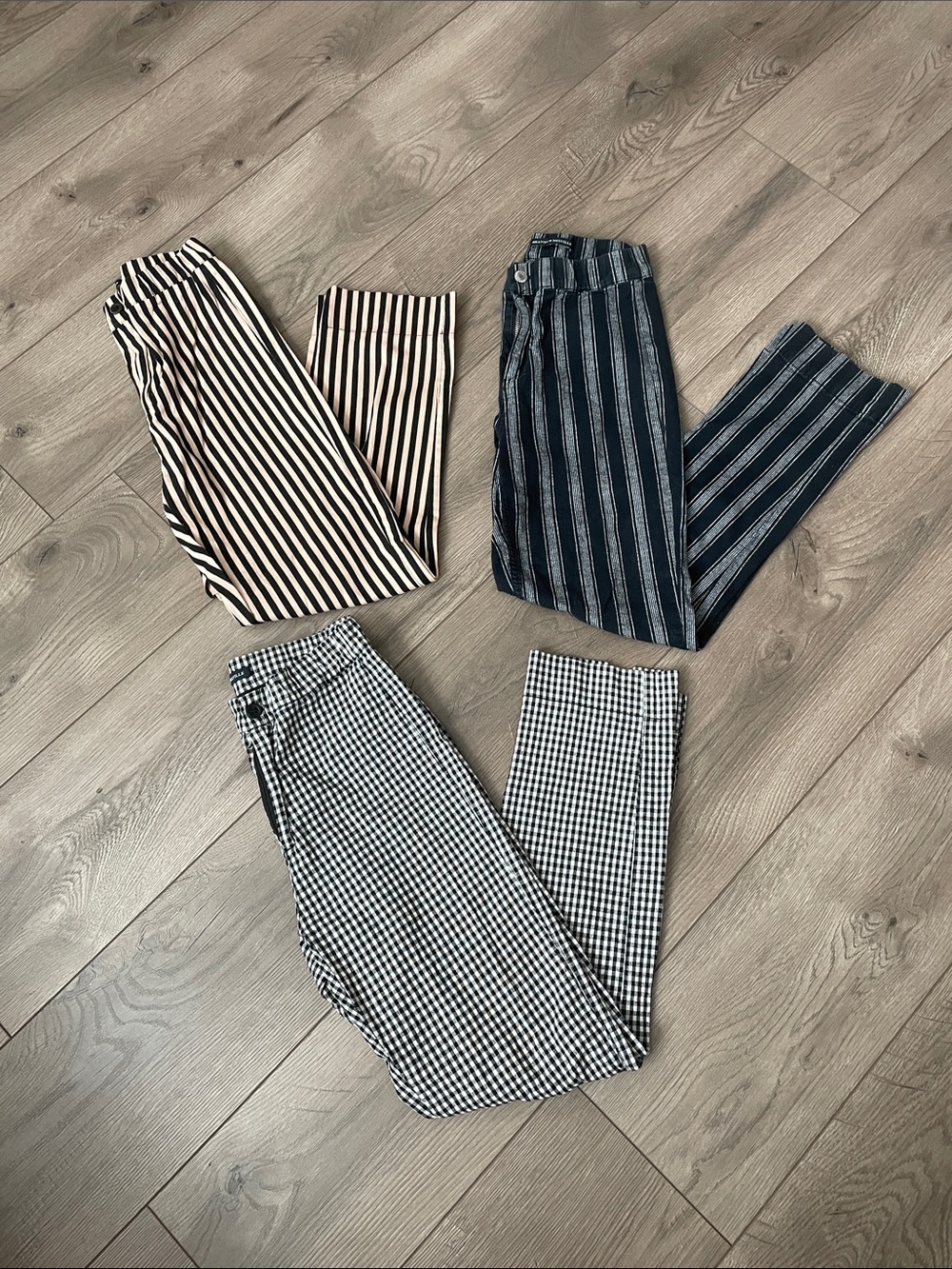 Brandy Melville Bundle of 3 Printed Pants OS